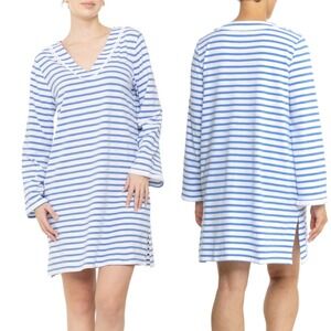 Coolibar Samoa‎ Bay Cover-up UPF Long Sleeve Dress Women's Size Small NEW